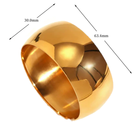 Chunky Bangles | Gold & Silver
