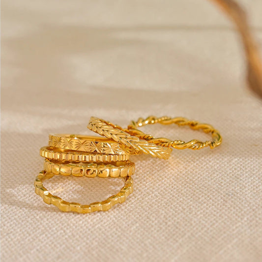 Stacker Rings | Gold