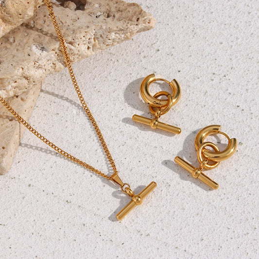 Suffolk Bar Necklace | Earrings
