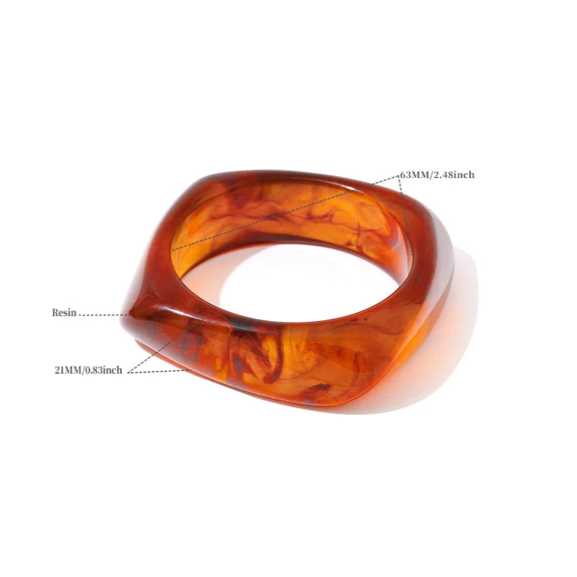 Maple Resin Bangles