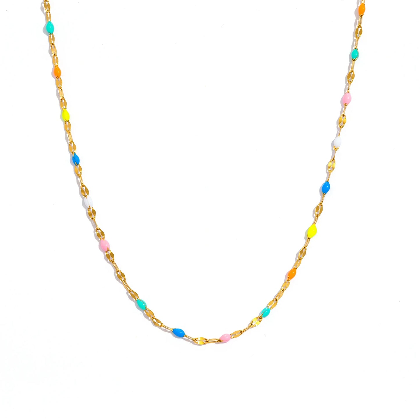 Rainbow Vintage Choker