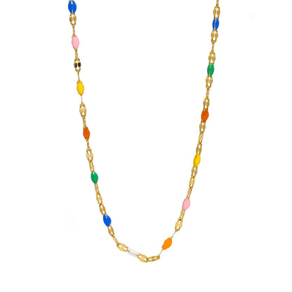 Rainbow Vintage Choker