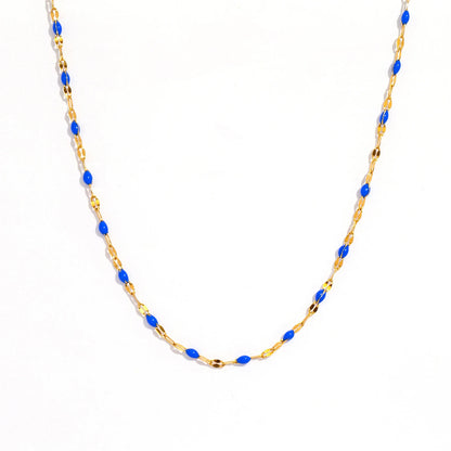 Rainbow Vintage Choker