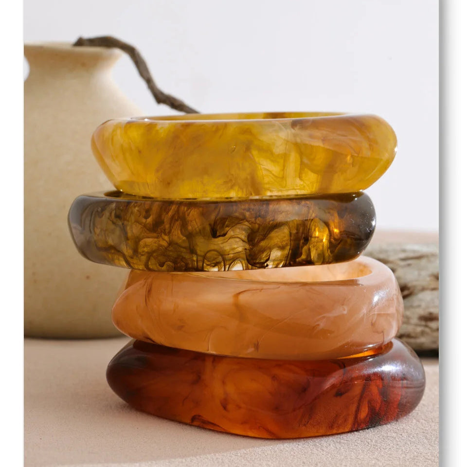 Maple Resin Bangles