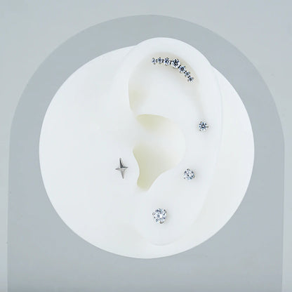 Starburst Flatback | Gold & Titanium